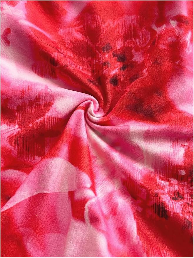 Women's Summer Two Piece Outfit Floral Open Back Halter Top and Skirt Matching Set