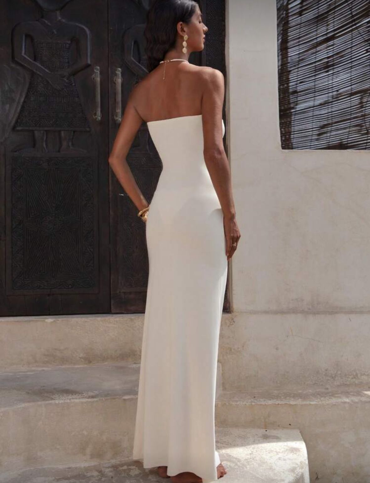 Strapless Maxi Dress